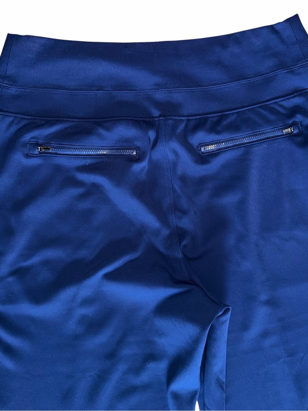 Athleta Venice Wide Leg Travel Pants Eclipse with Racer Stripe Women’s L - Picture 8 of 10